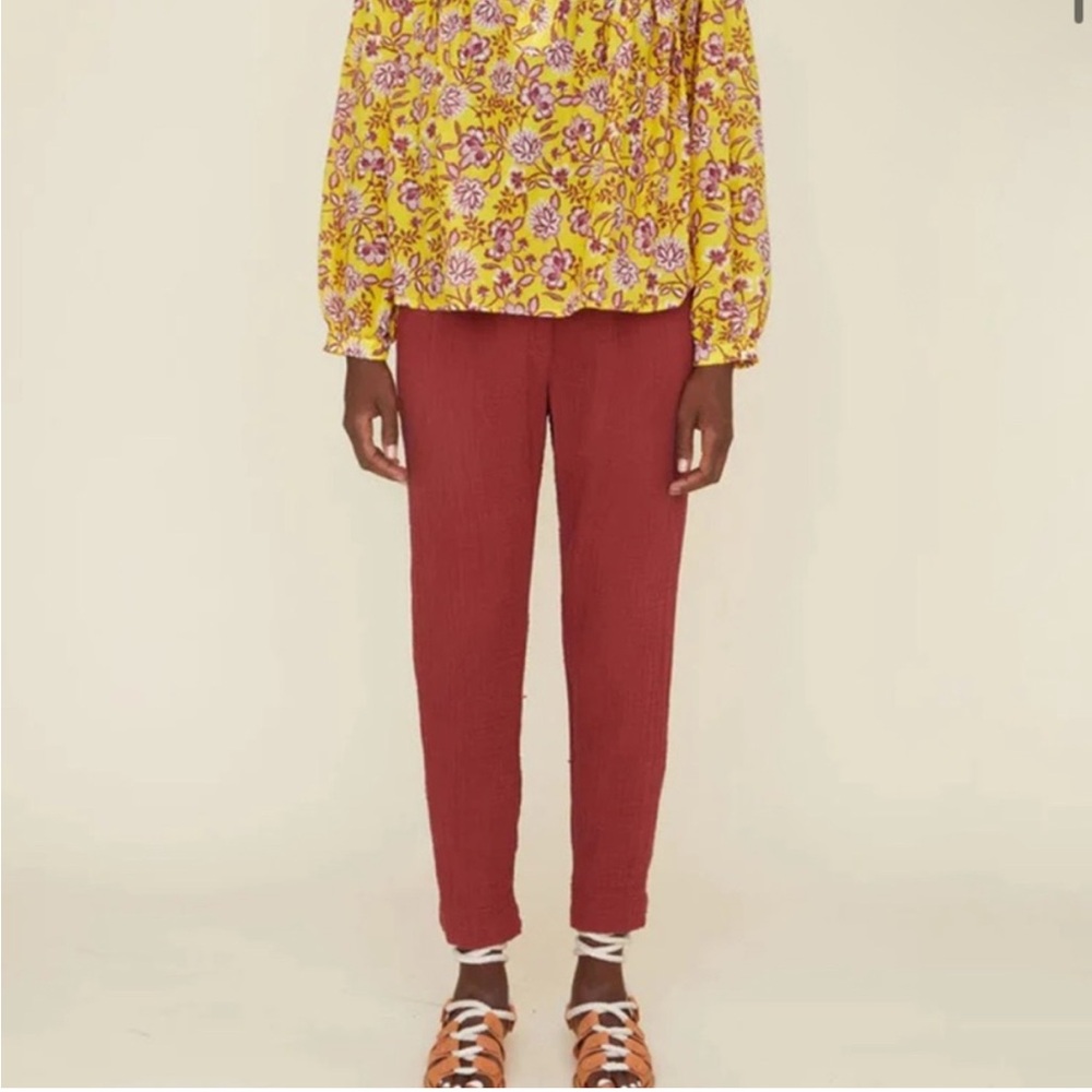 Xirena Terra Red Jordyn Gauze Pants - Small